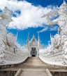 Temple blanc : Wat Rong Khun