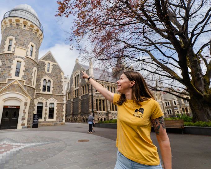 Christchurch Walking Tour with Coffee & Ice Cream