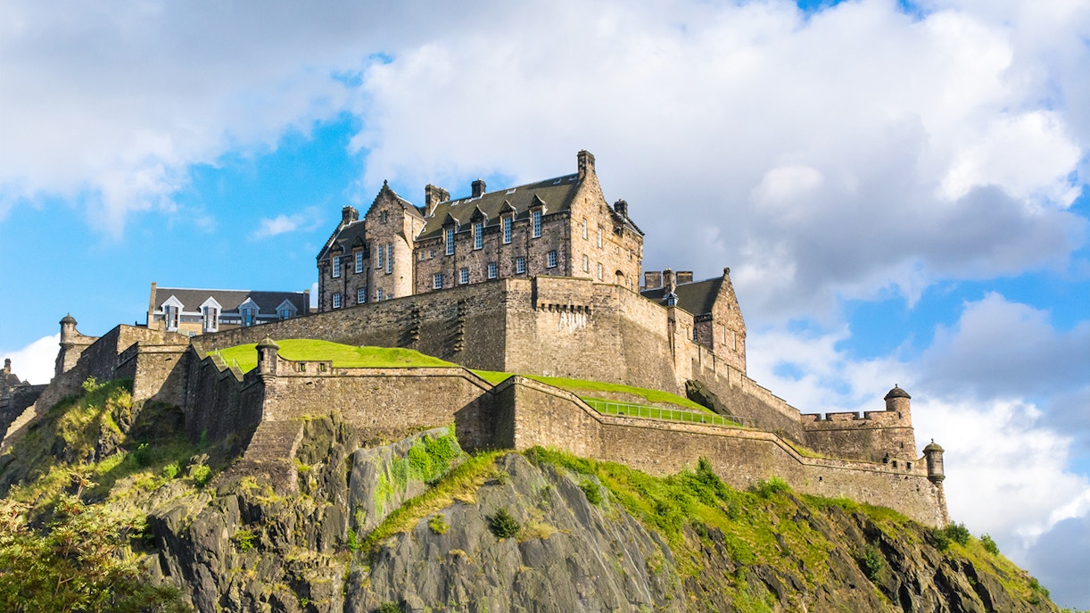 Edinburgh castle, Scotland