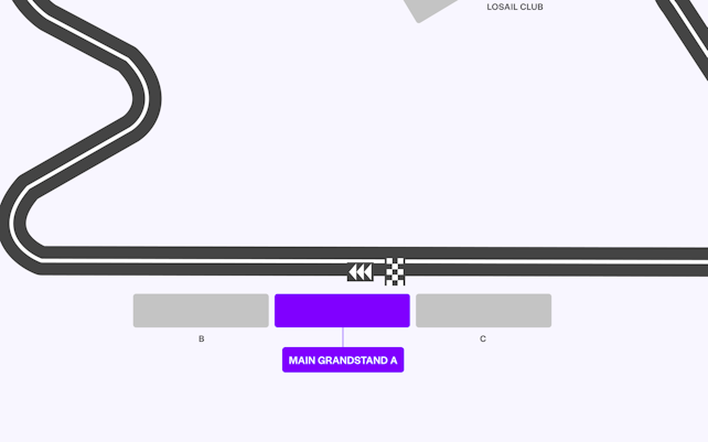 Qatar GP Grandstands
