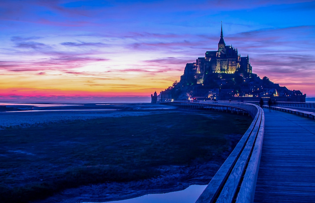 mont saint michel abbey