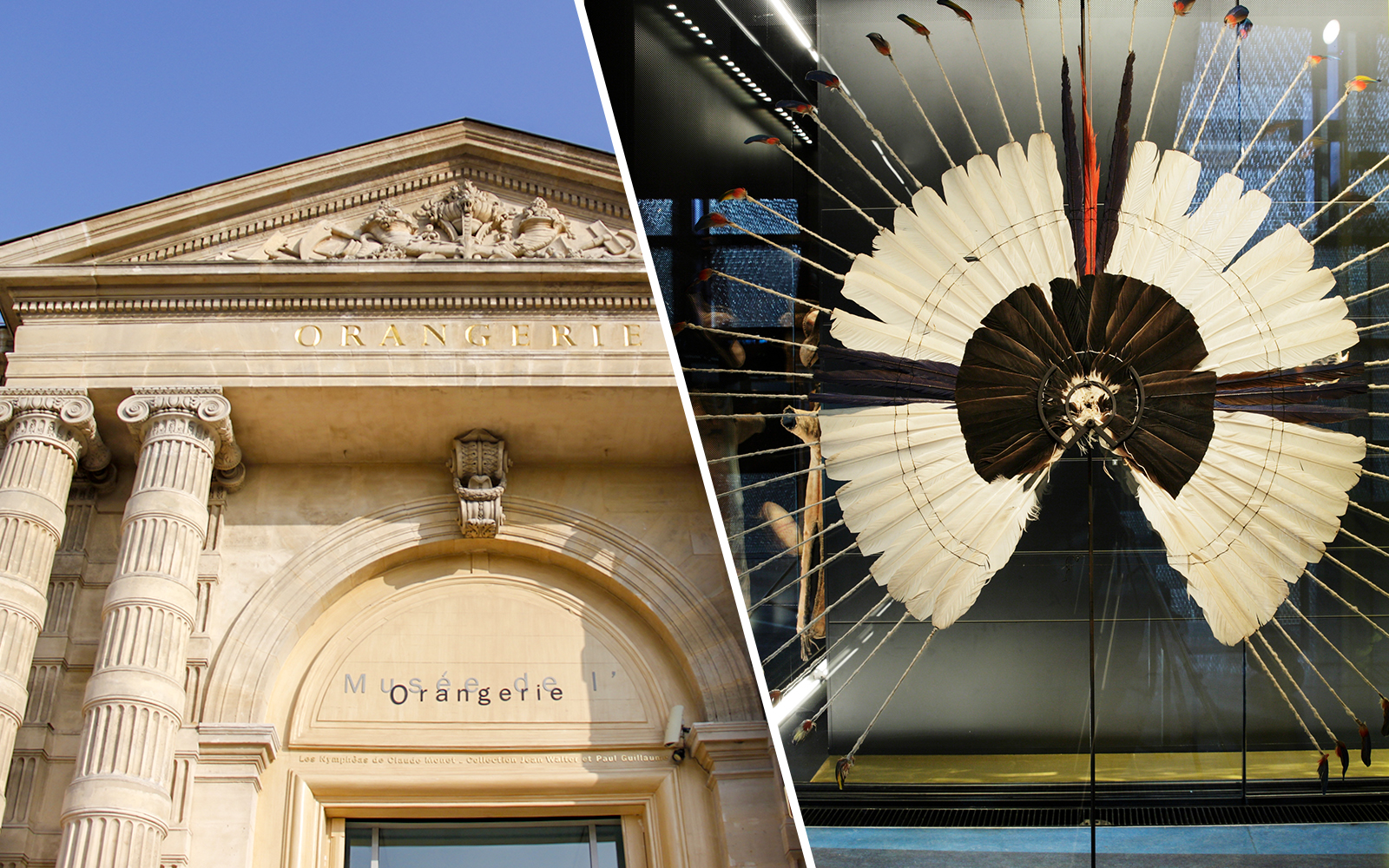 Orangerie and Musee du Quai Branly