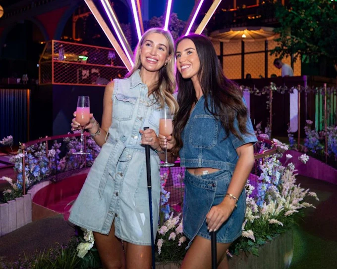 Mini Golf Experience with Two-Course Menu and Beverage at Swingers