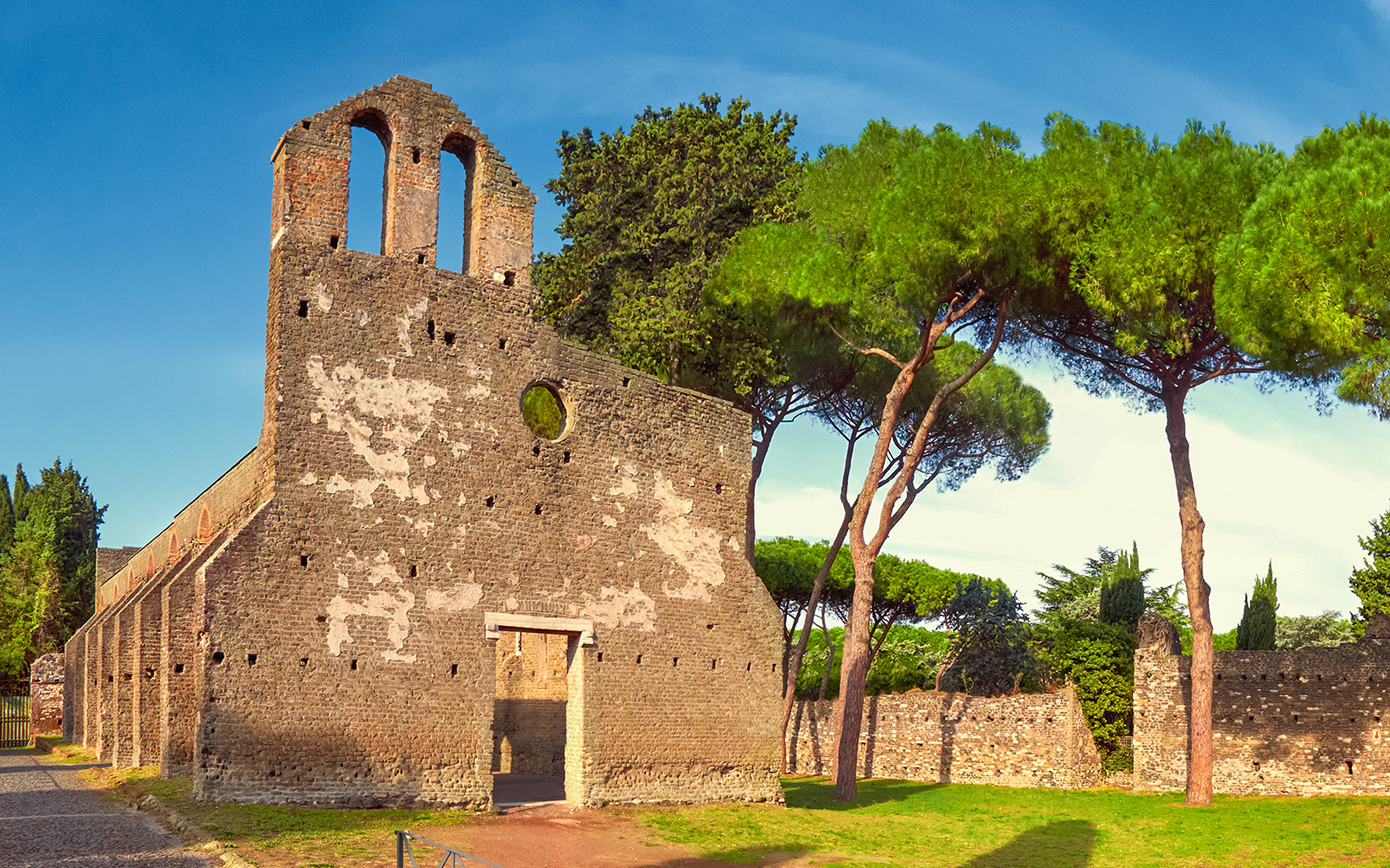 San Nicola a Capo di Bove Church on Appian Way