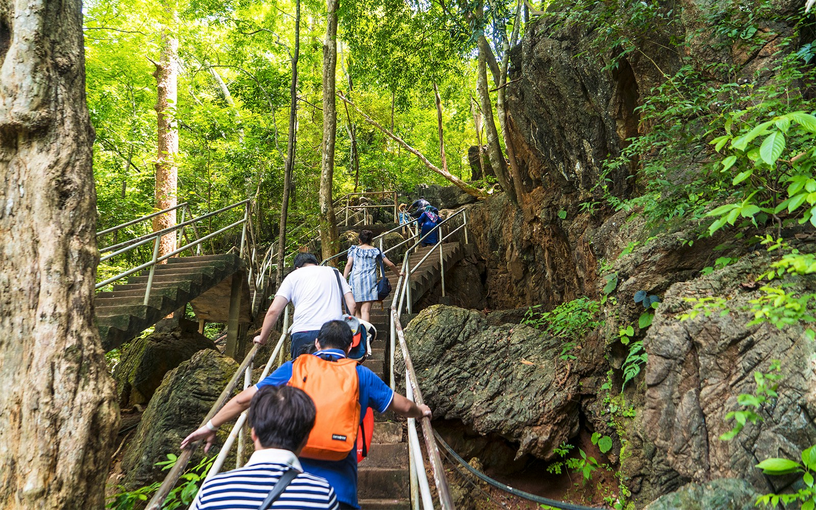 Tourists on Langkawi SkyTrail