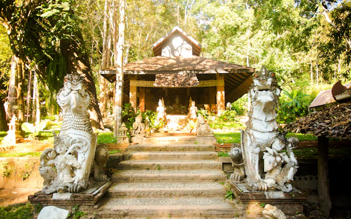 From Chiang Mai: Doi Suthep, Wat Pha Lad & Meo Hill Tribe Village Tour