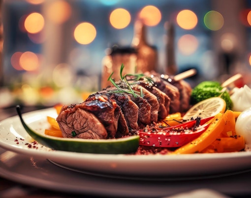 A meal at Two Rooms Grill | Bar