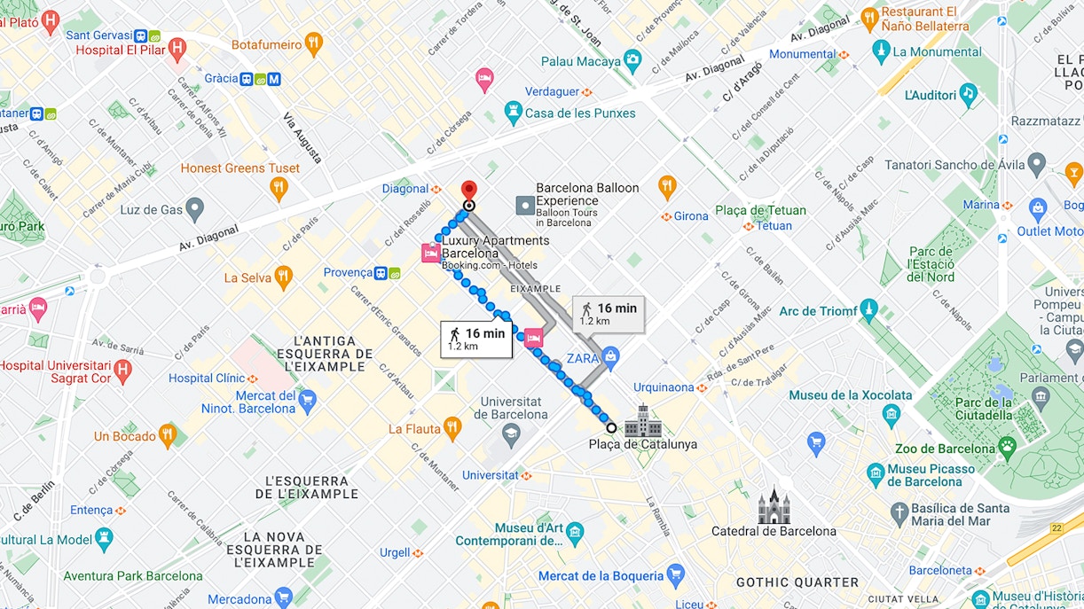 Getting to Casa Milà