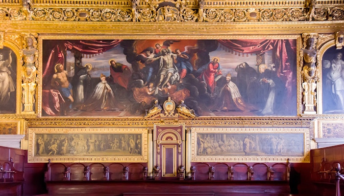 Interior of the Doge's palace