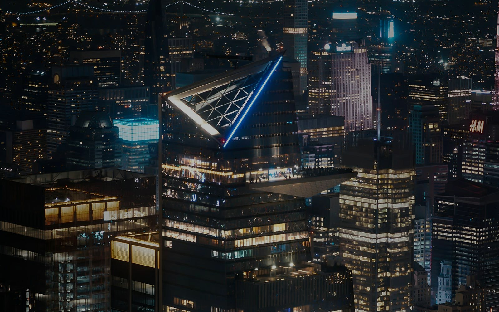 edge nyc at night