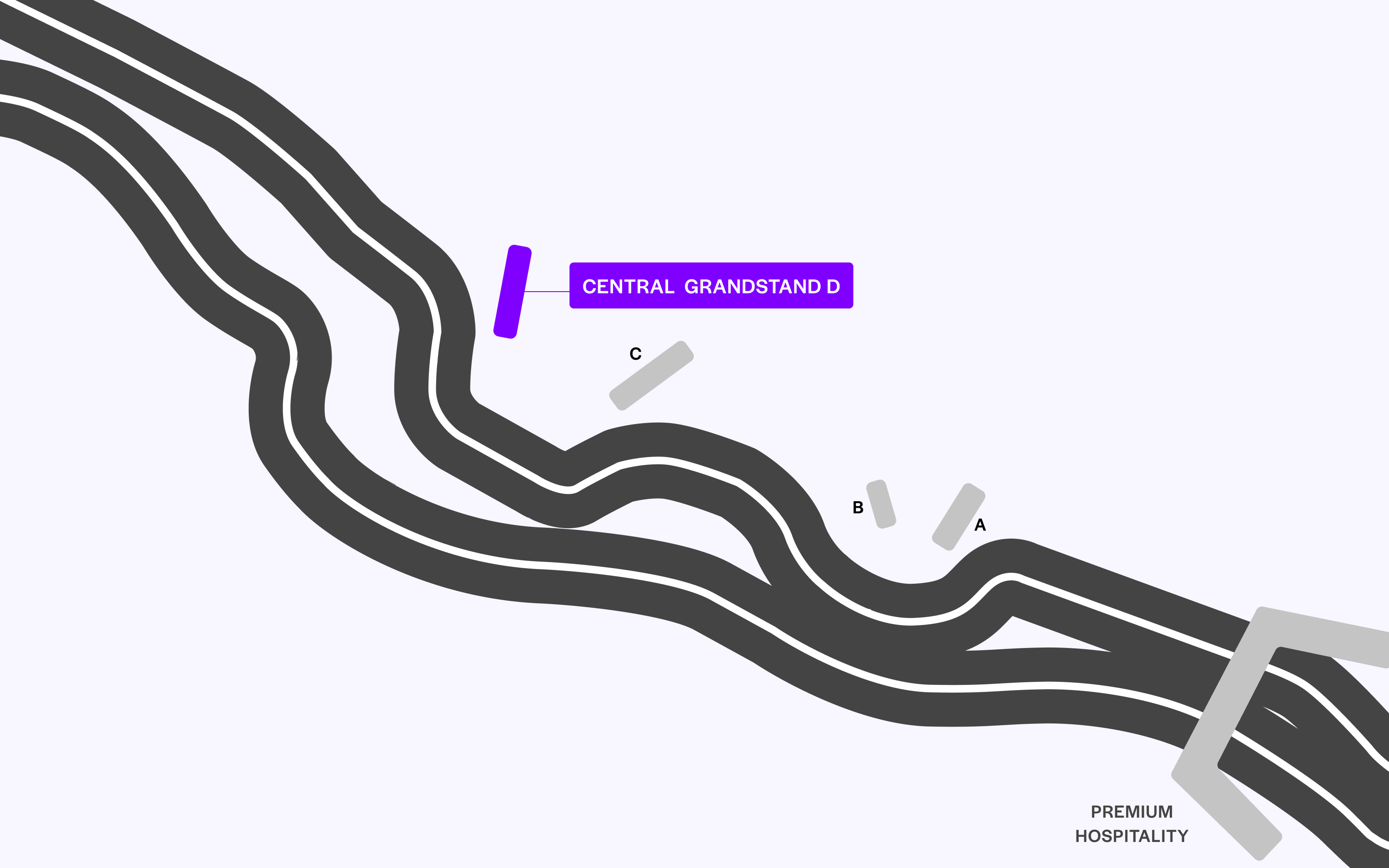 Formula 1 Saudi Arabian Grand Prix Seating Plan