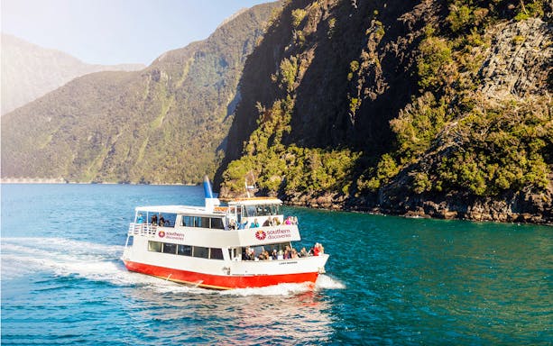 People on Milford Sound Cruise