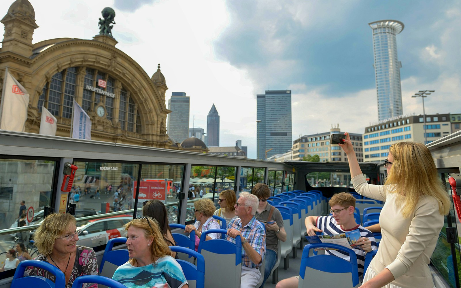 Hop on and Hop off sightseeing in Frankfurt