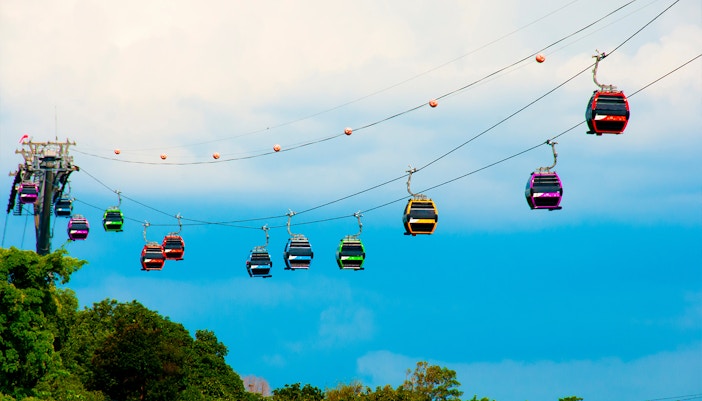Valentine's Day in Singapore - Singapore Cable Car