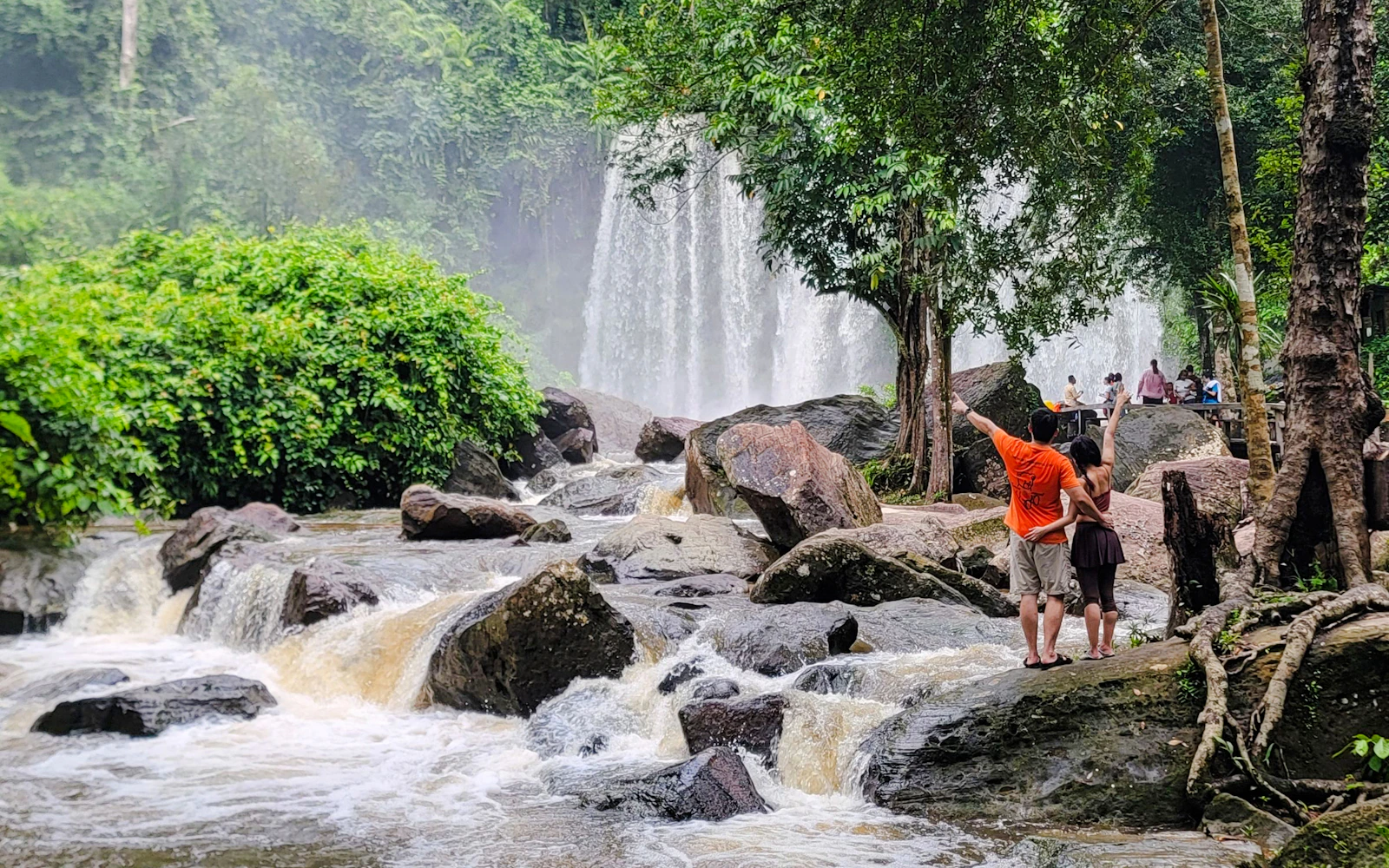 From Siem Reap: Kulen Mountain, Beng Mealea Temple and Tonle Sap Floating Village Tour with Picnic Lunch (Product 54380)