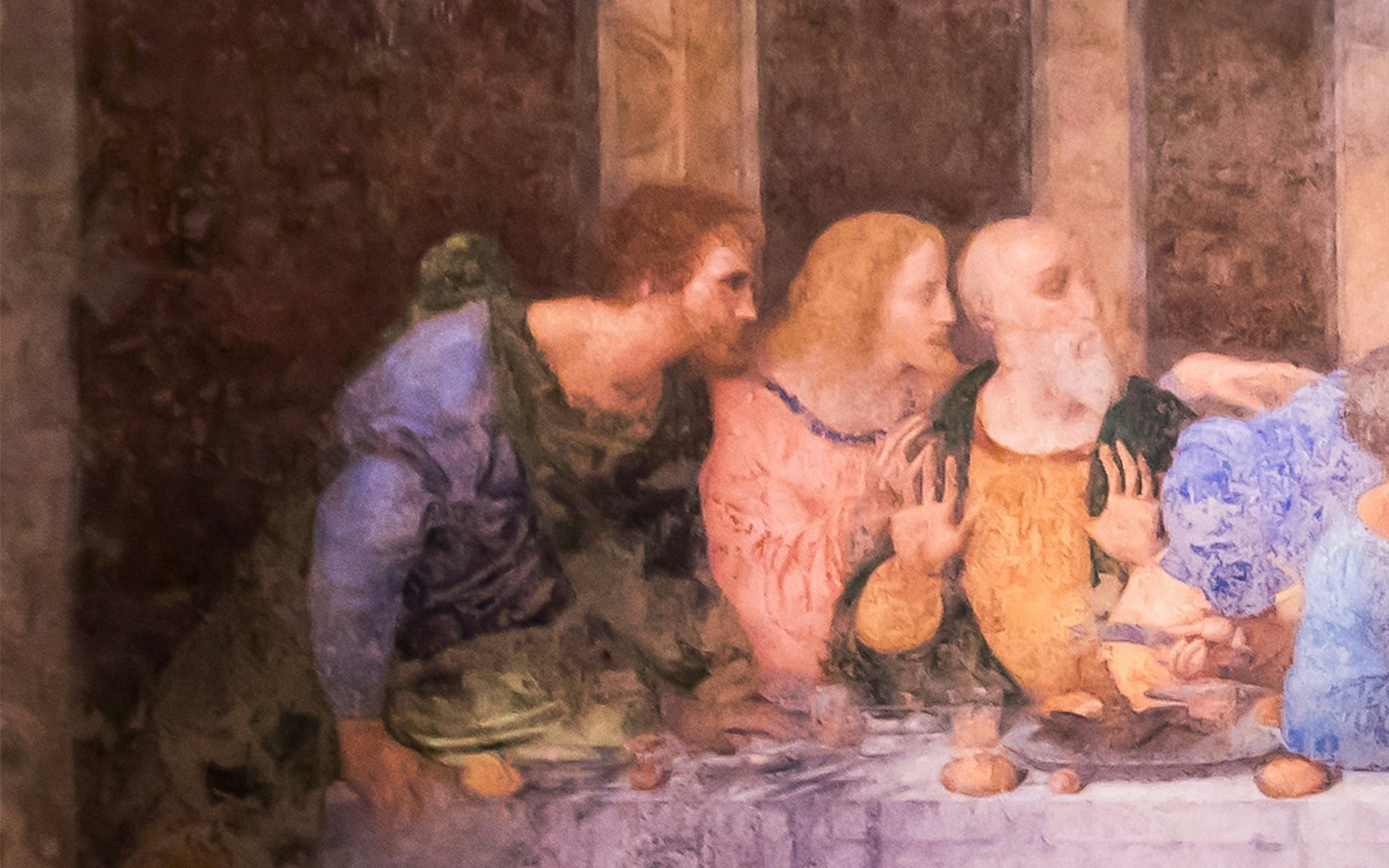 The Last Supper figures