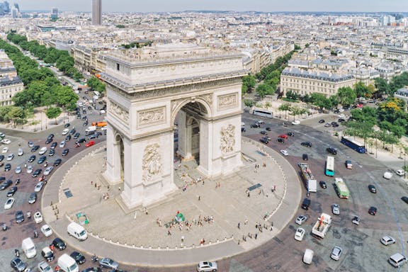biglietti per l'arco di trionfo con accesso al tetto-2
