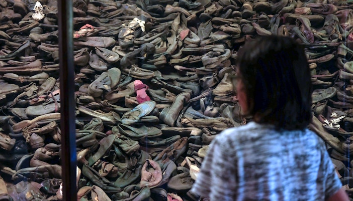 Shoes at Auschwitz