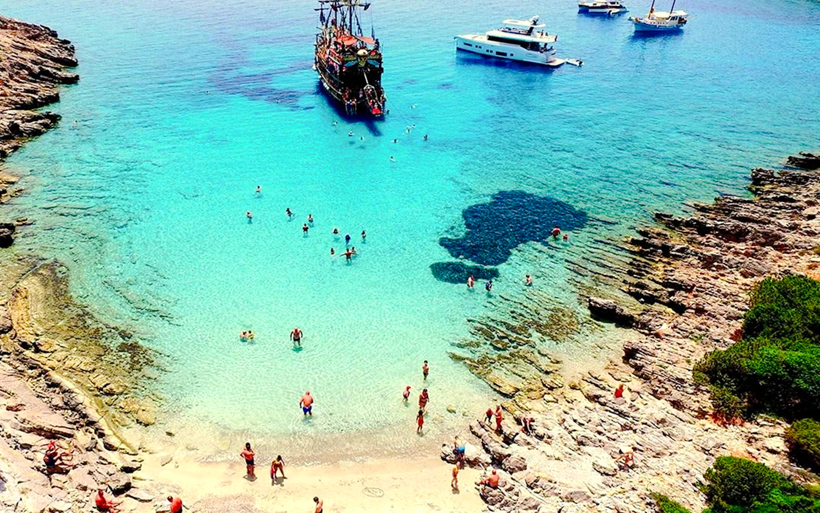 Bodrum Pirate Boat Cruise with BBQ Lunch and Hotel Transfer Image 11