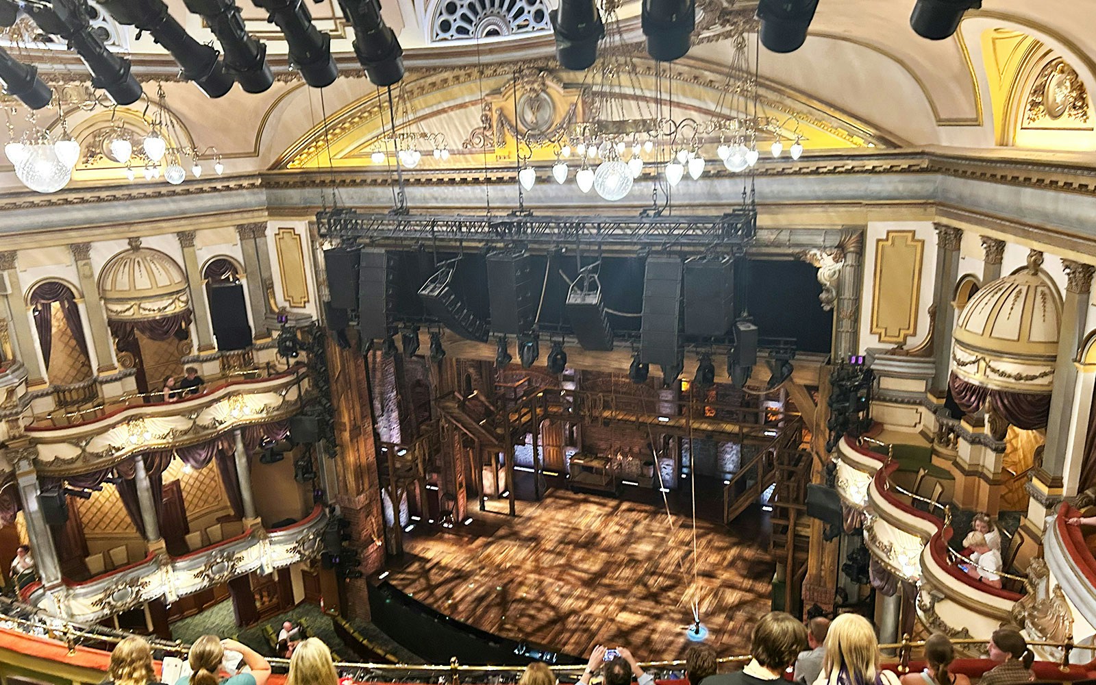 "Section: Grand Circle
Seat: G 5
Date: Aug 12, 2024
Show: Hamilton"