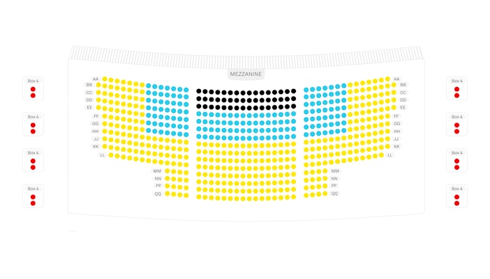 New Amsterdam Theatre Mezzanine