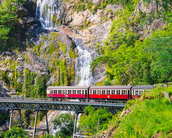 From Cairns: Scenic Train, Skyrail & Kuranda Rainforest Tour