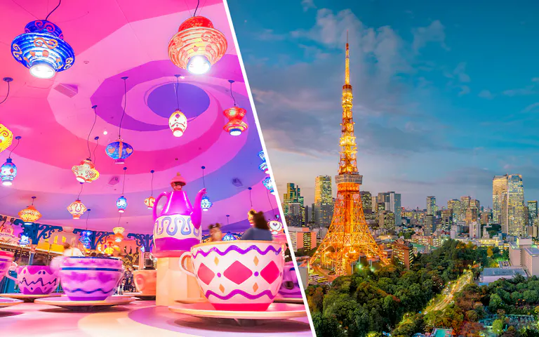 Book Tokyo Tower & Tokyo Disneyland Tickets