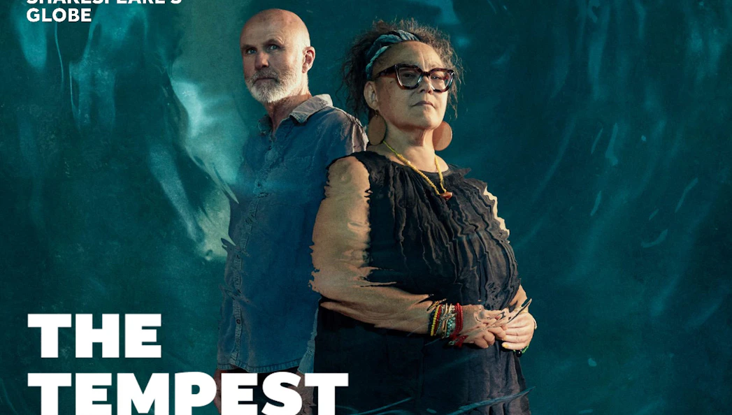 Shakespeare's Globe promotional image for The Tempest West End show.