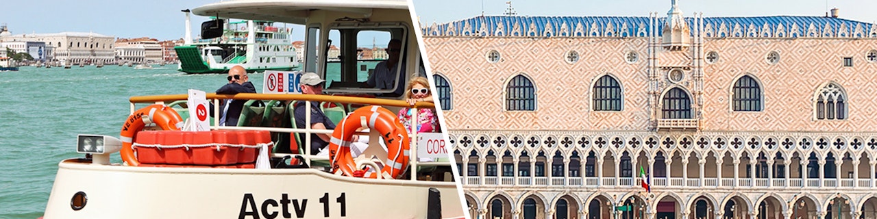 Combo: pass valido 2 giorni per gli autobus ACTV di Venezia + Venice Museum Pass con biglietti ad accesso rapido per Palazzo Ducale
