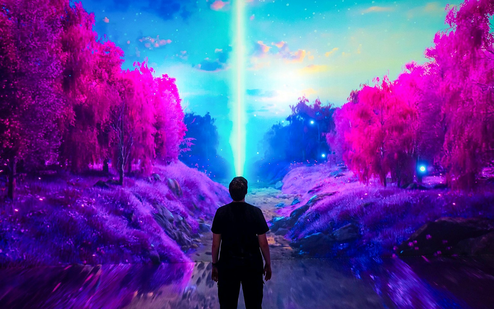 Redefine the meaning of art through technology-driven experiential exhibits