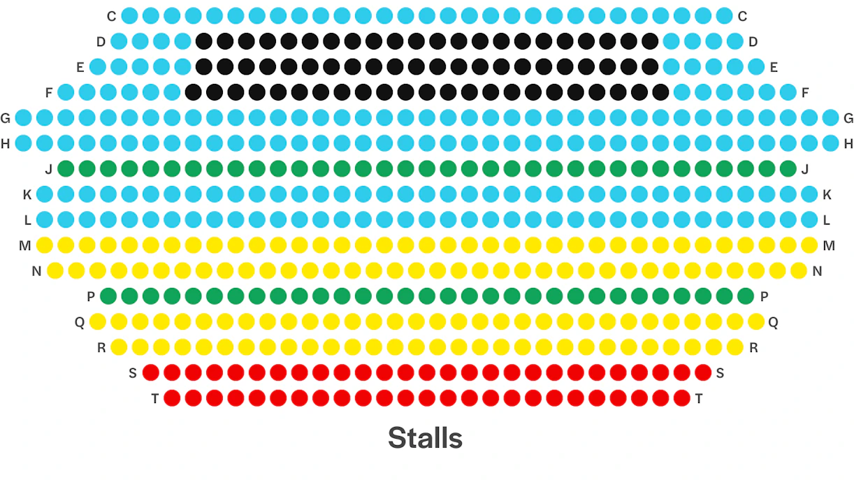 Churchill Theatre Seating Plan | London