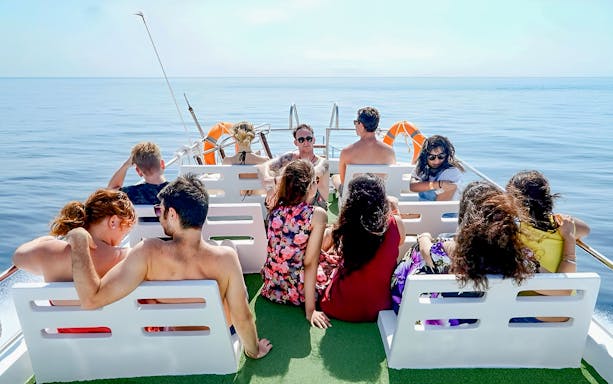 Fast boat passengers traveling between Bali, Nusa Penida, Gili Islands, and Lombok.
