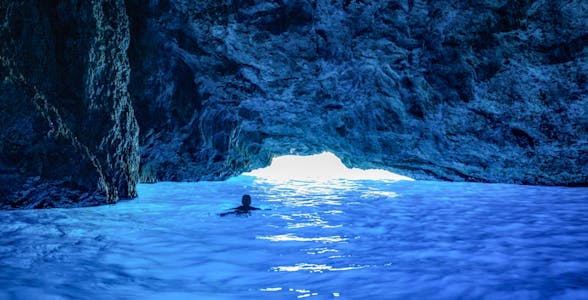 Caverna azul de Dubrovnik