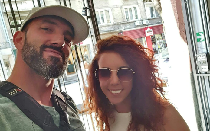 Visitors exploring Sofia on a self-guided city tour.