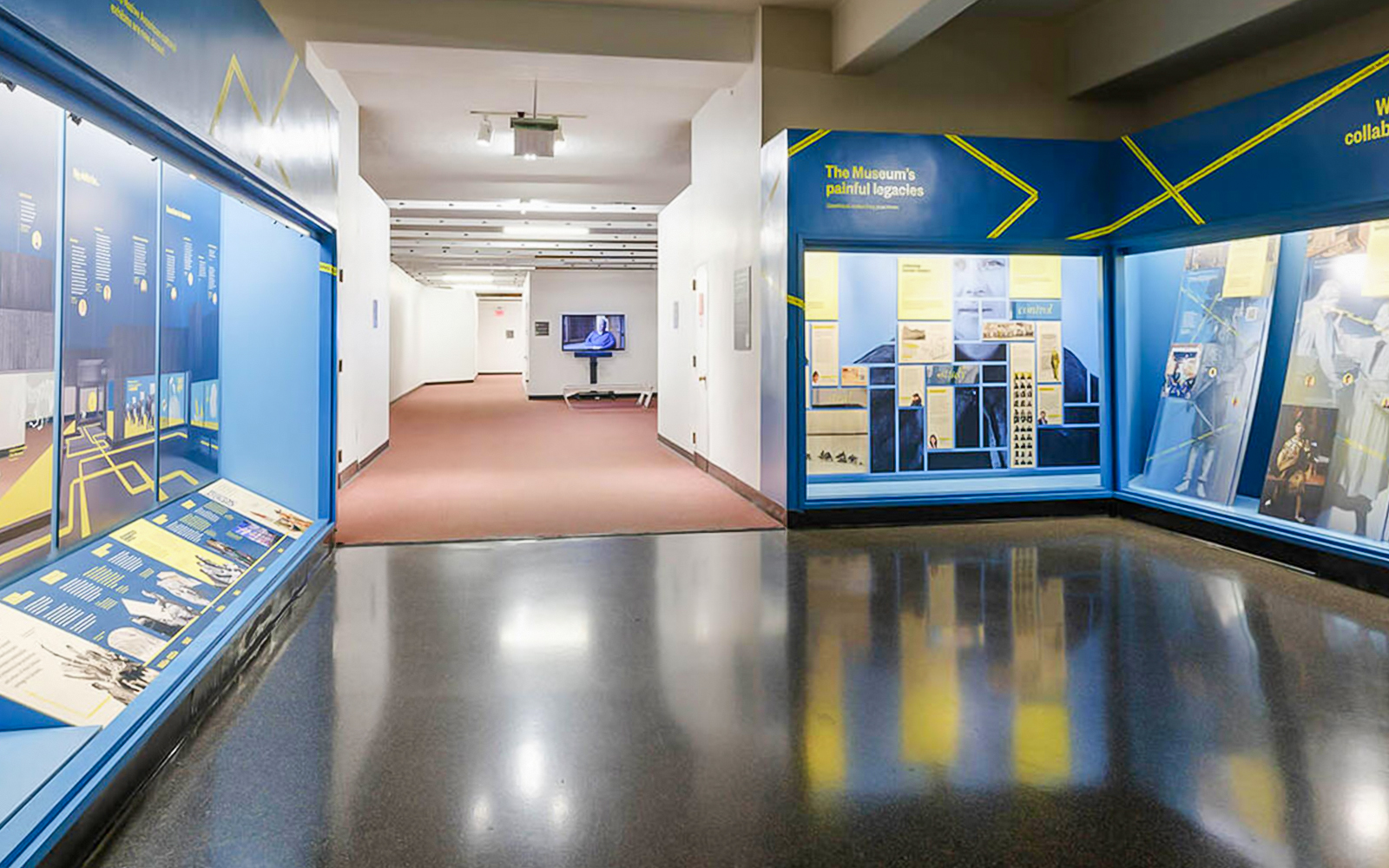 Eastern Woodlands and Great Plains halls at AMNH, closed permanently.