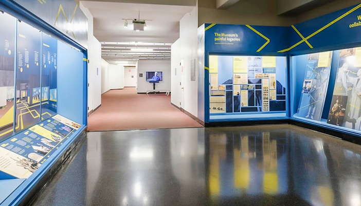 Eastern Woodlands and Great Plains halls at AMNH, closed permanently.