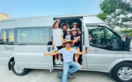 Hue ↔ Da Nang/Hoi An Private Car Transfer via Hai Van Pass and Marble Mountain