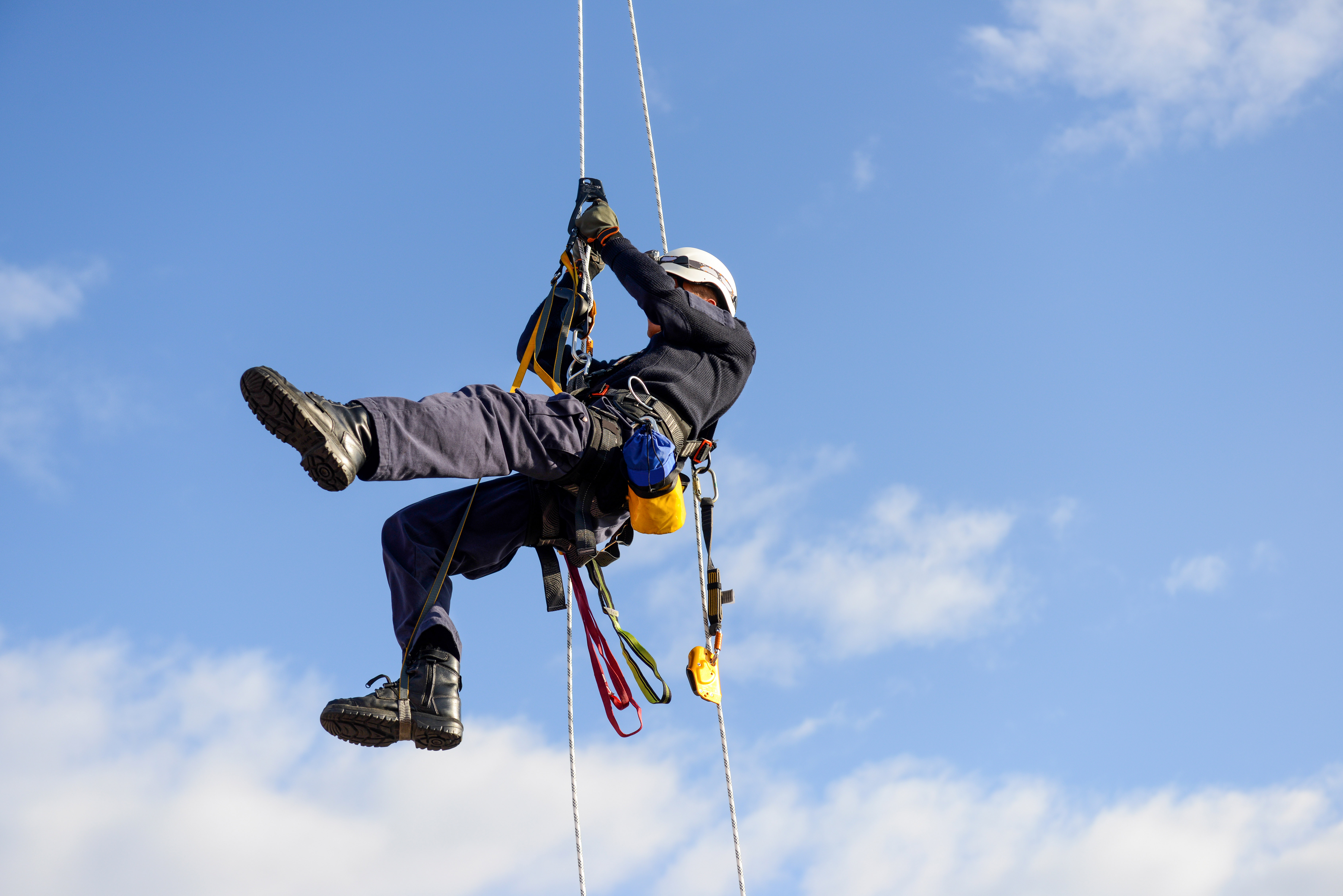 Abseiling at ArcelorMittal Orbit