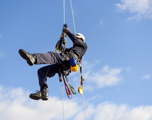 Abseiling at ArcelorMittal Orbit