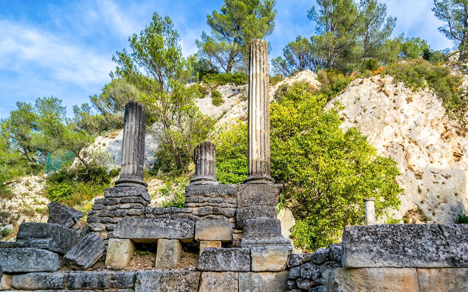 Glanum Archaeological Site - Temple of Valetudo