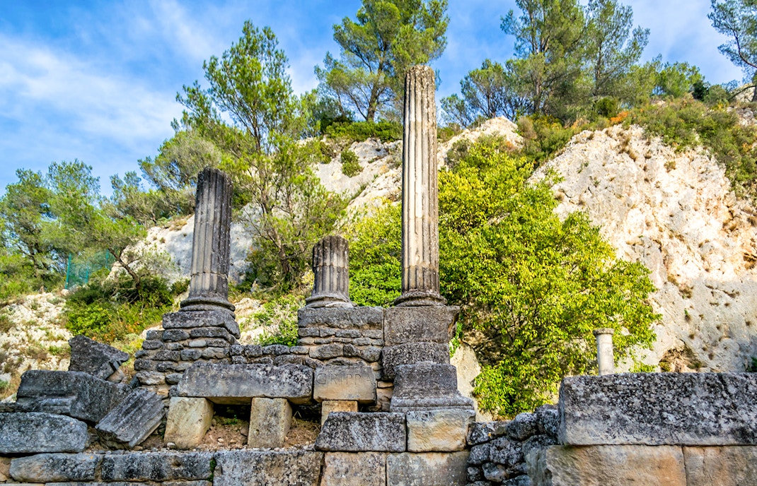 Glanum Archaeological Site - Temple of Valetudo