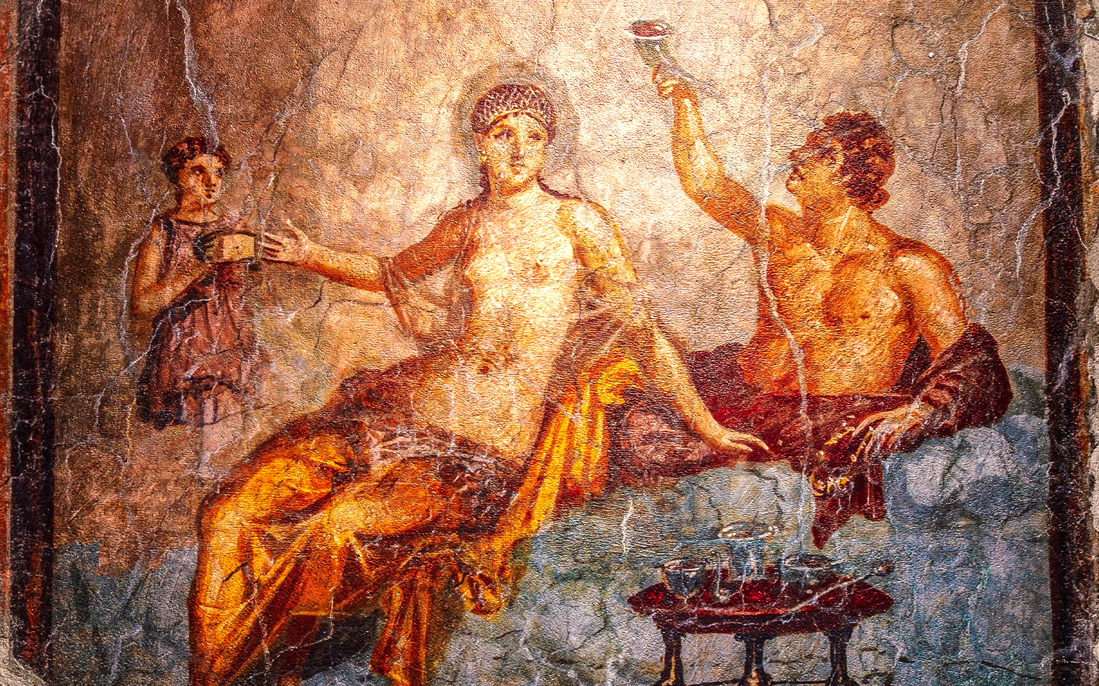 fresco inside villa d'este