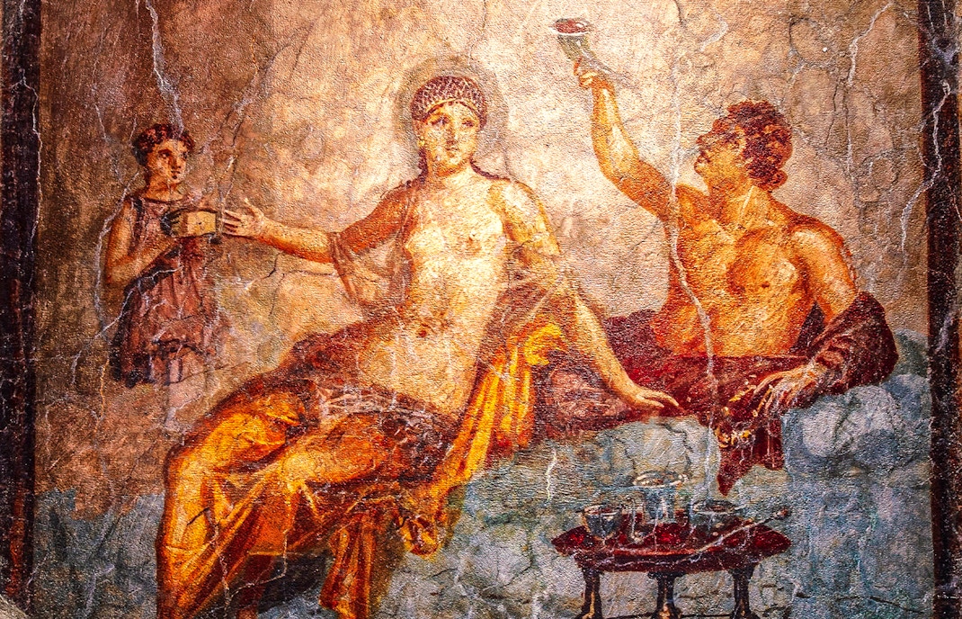 Fresco at Herculaneum