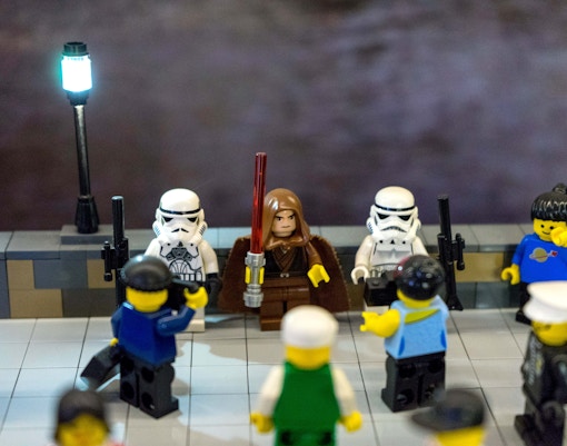 Star Wars zone - LEGO Museum Prague