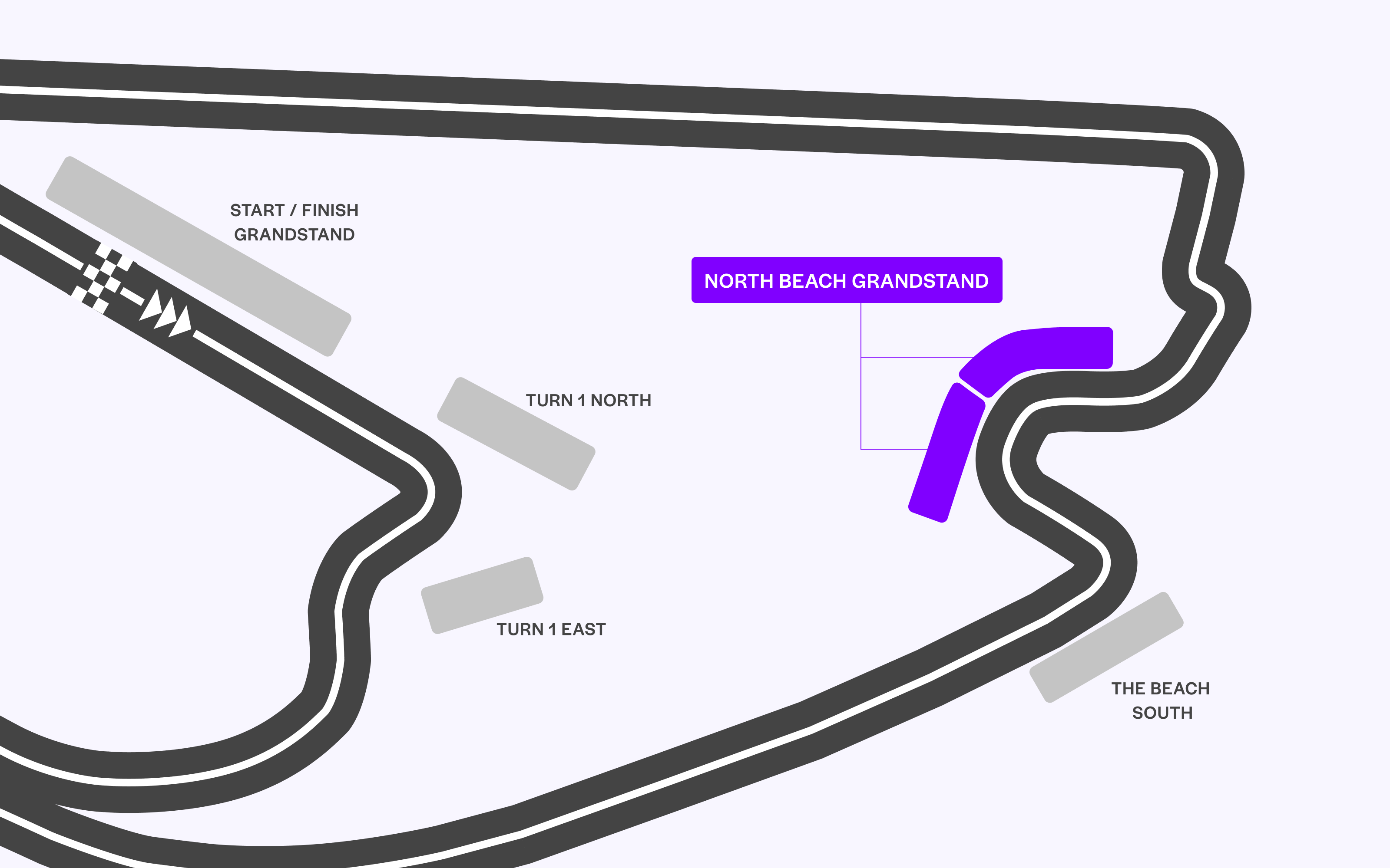 Formula 1 Miami Grand Prix seating plan