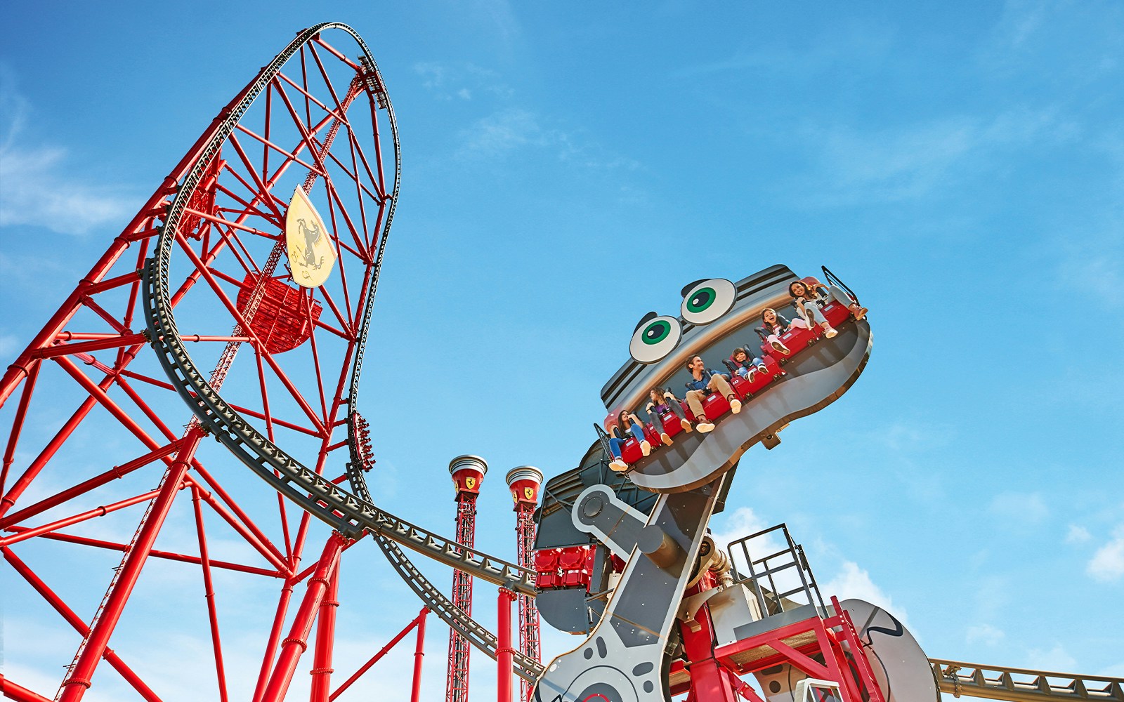 Crazy Pistons Ferrari Land