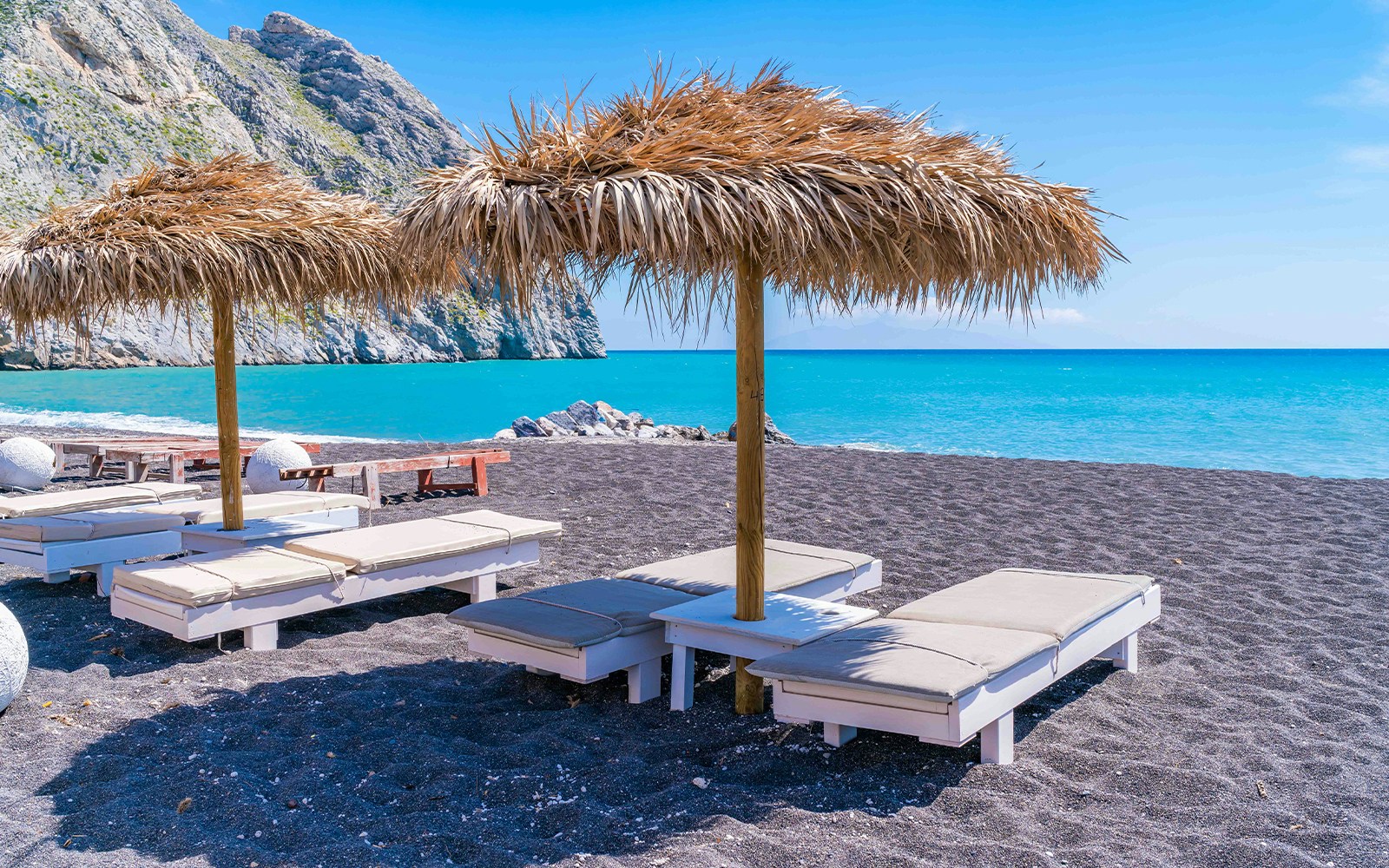 White Beach Santorini