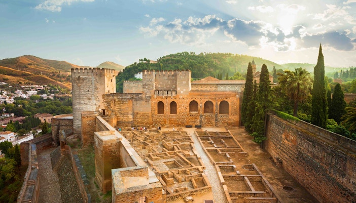 Inside Alhambra - Alcazaba