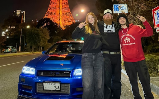 paseo nocturno por tokio al estilo jdm: tour privado en coche por calles emblemáticas-3