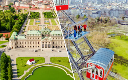 Combo: Upper Belvedere Palace + Vienna Giant Ferris Wheel Entry Tickets